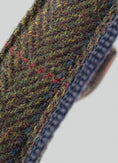 Charger l'image dans la visionneuse de la galerie, Collier en tweed à carreaux vert H&H x Hackett