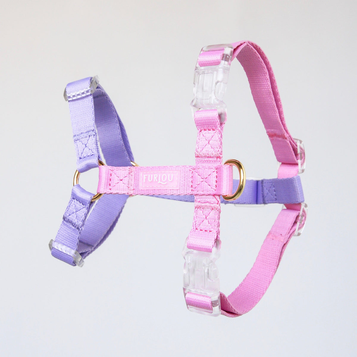 Harnais Strap en H Rose/Violet Furlou