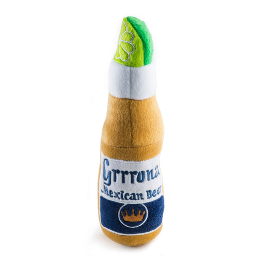 Jouet pour chien Grrrona Beer Bottle Toy Squeaker