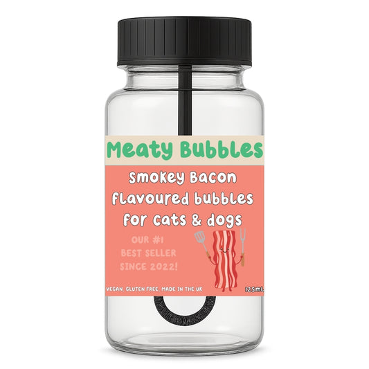 Bulles au bacon Meaty Bubbles – Jeu interactif pour chien & chat