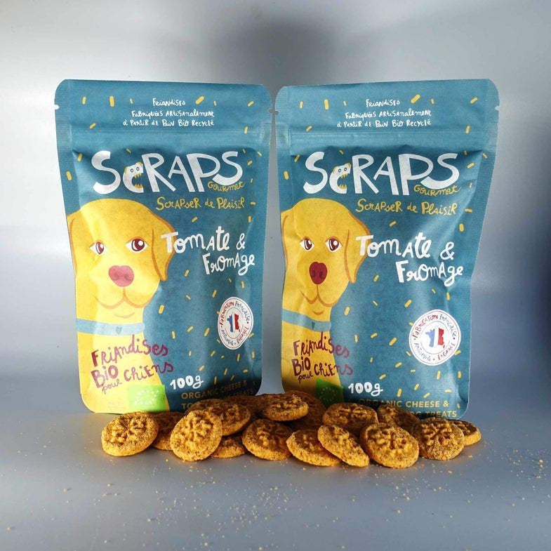 SCRAPS Tomate & fromage 100gr