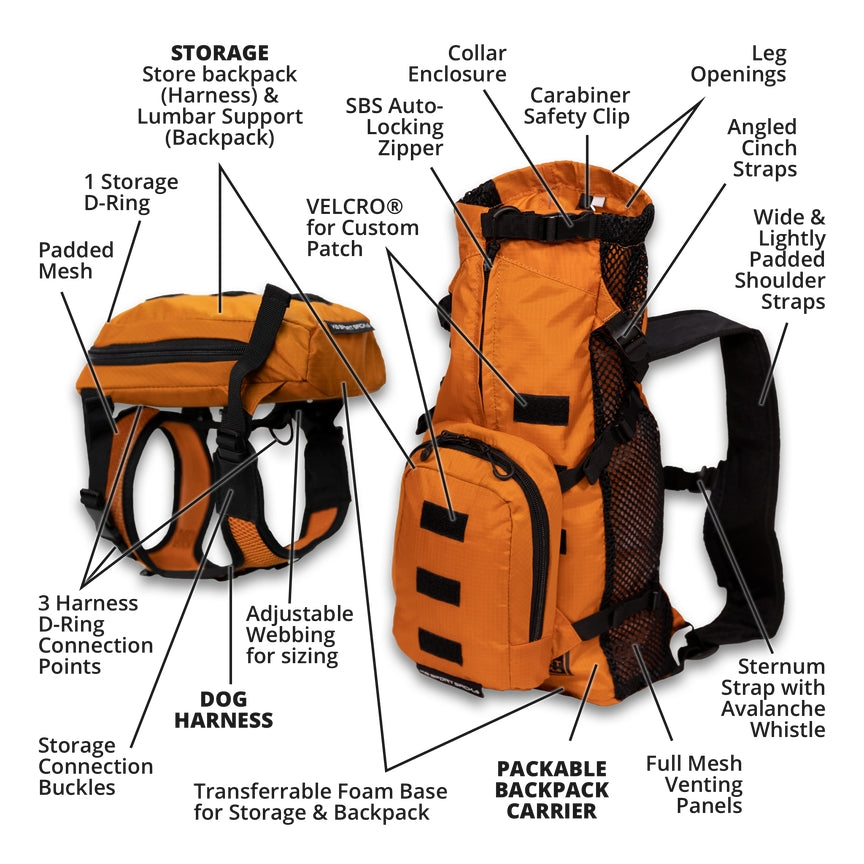 Sac à dos de transport WalkOn K9 Sport Sack