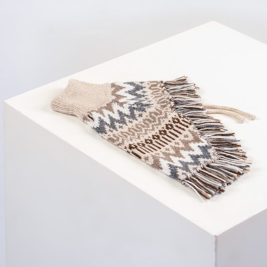 Poncho en Alpaga pour Chien
