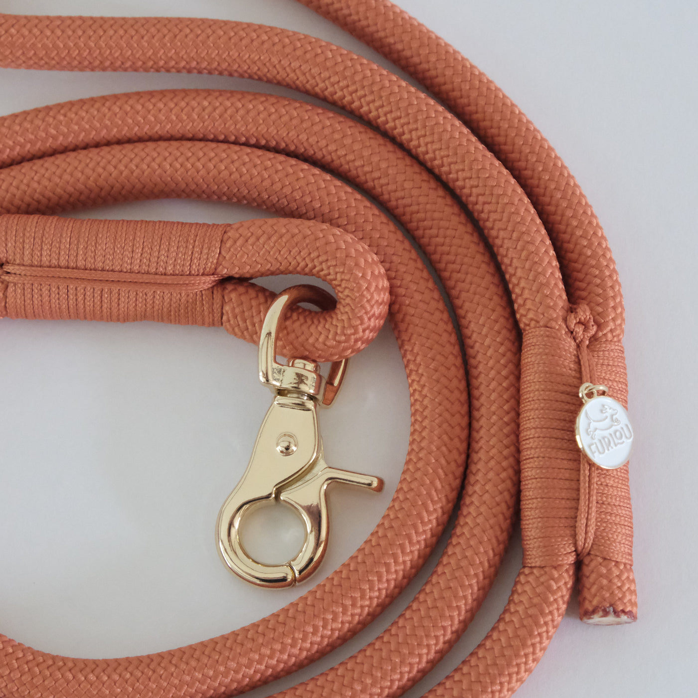 Laisse Corde FURLOU Terracotta