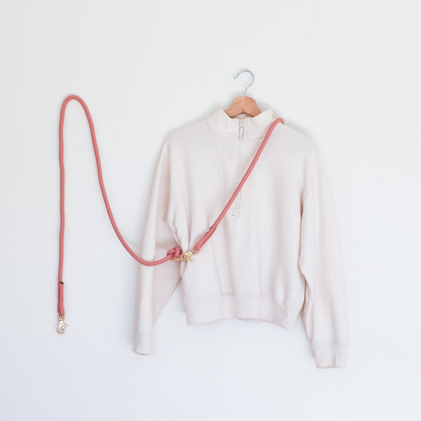 Laisse Corde FURLOU Rose