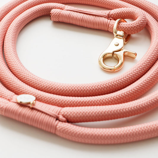 Laisse Corde FURLOU Rose
