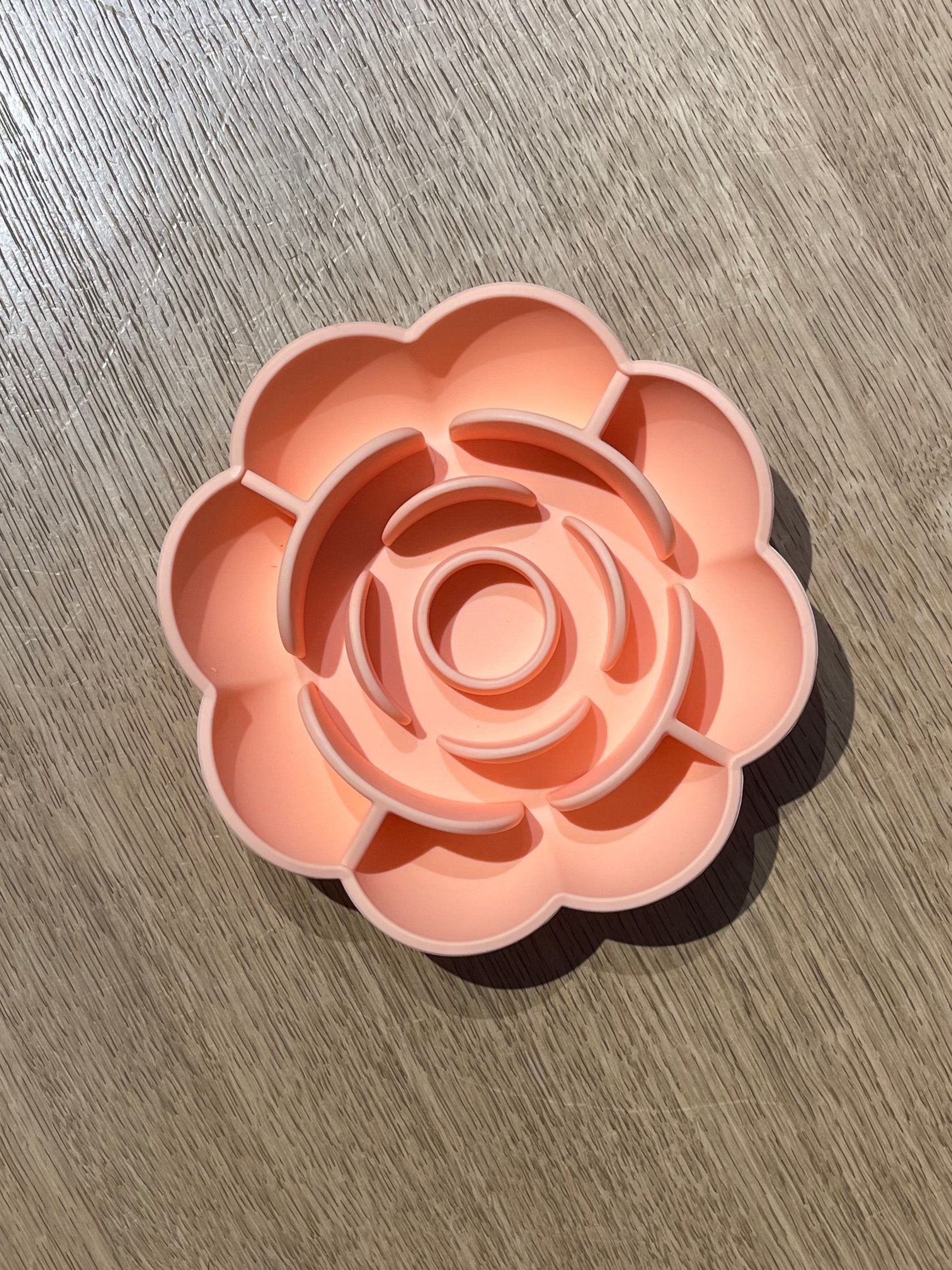 Gamelle anti glouton fleur