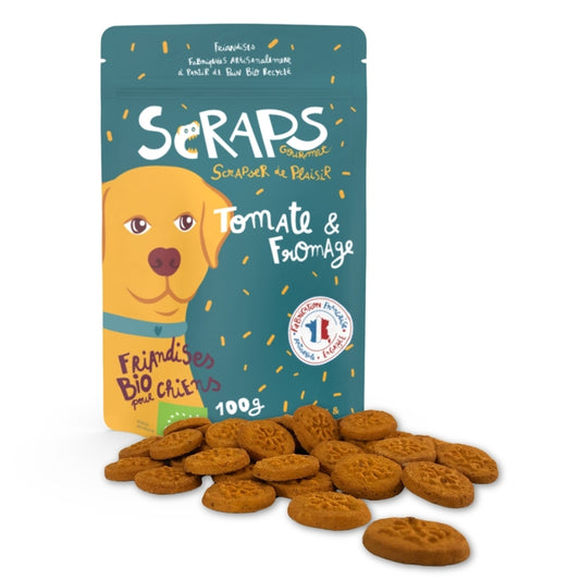 SCRAPS Tomate & fromage 100gr