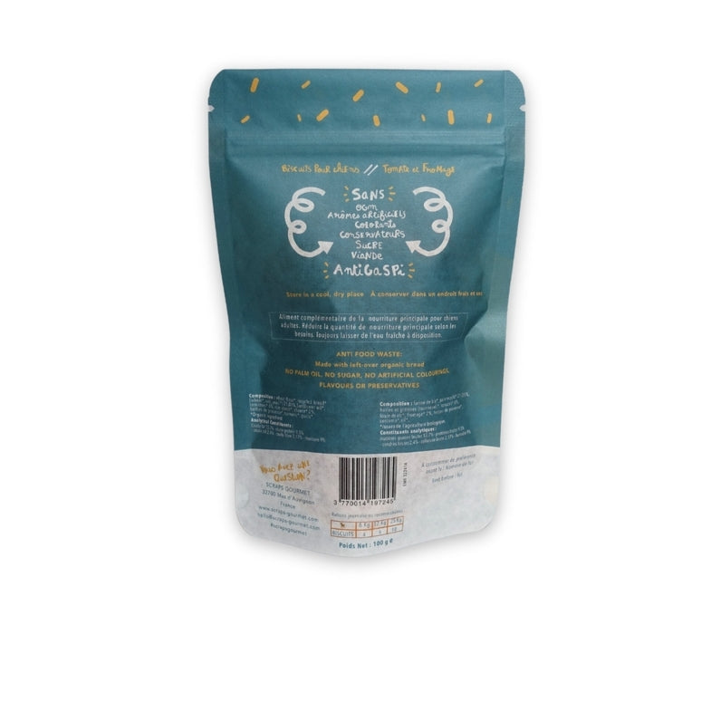 SCRAPS Tomate & fromage 100gr