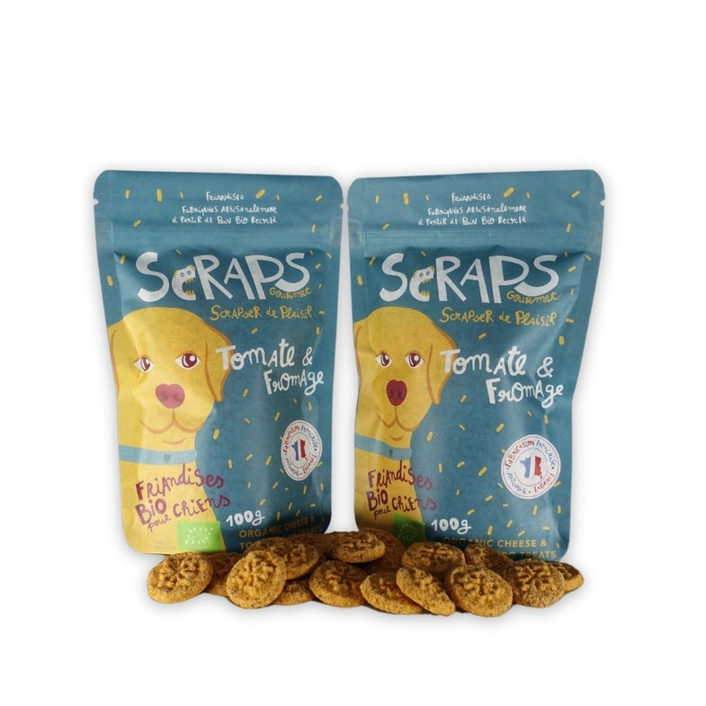 SCRAPS Tomate & fromage 100gr