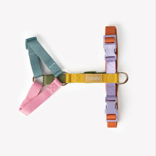 Harnais strap en H Multicolor "Rainbow" Furlou