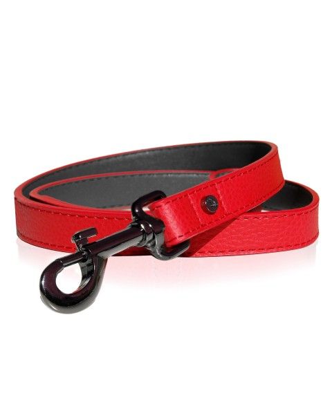 Laisse cuir Dandy Milk&Pepper