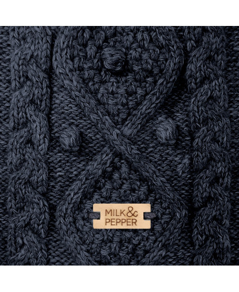 Pull col roulé torsadé Milk&Pepper